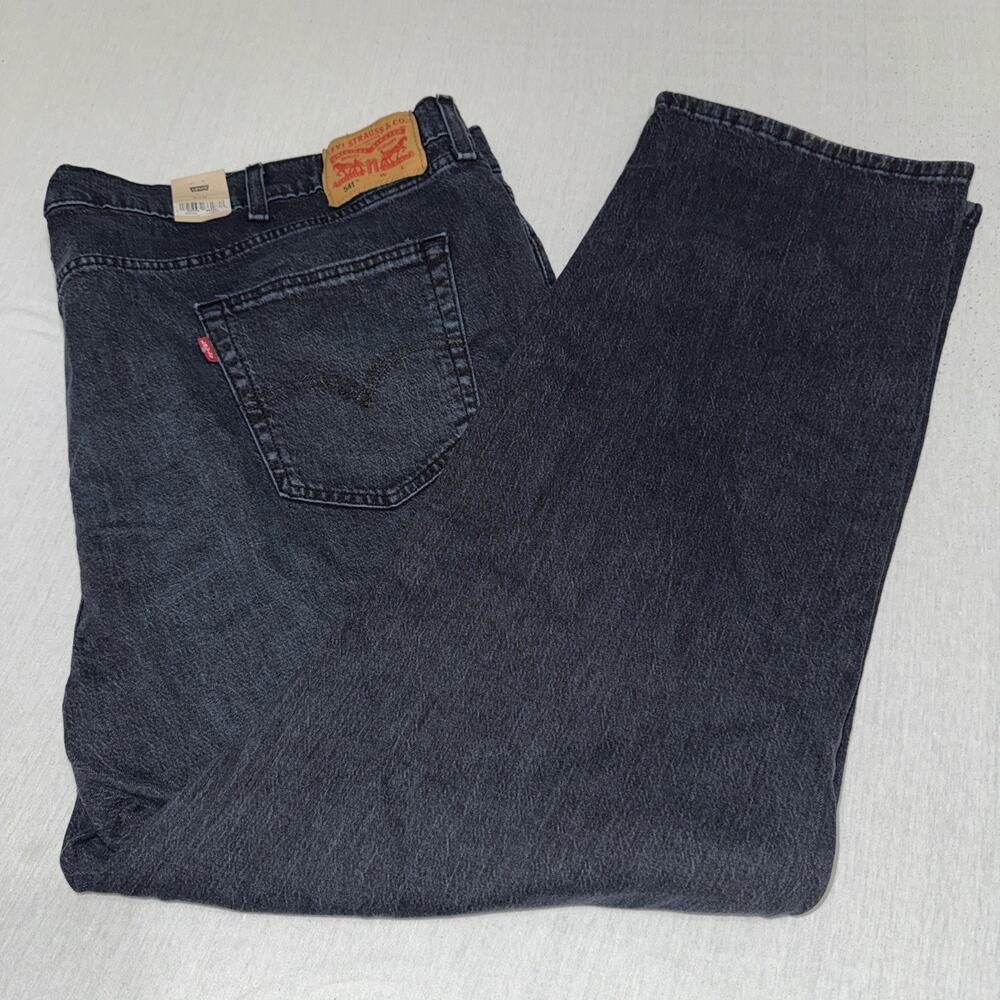 NWT Levi's Men's 541 Athletic Taper Stretch Denim Blue Jeans 52x32